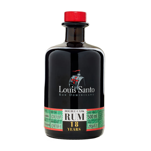 Louis Santo Rum | 18 Jahre | Guyana Blend | Islay Finish | Laphr.