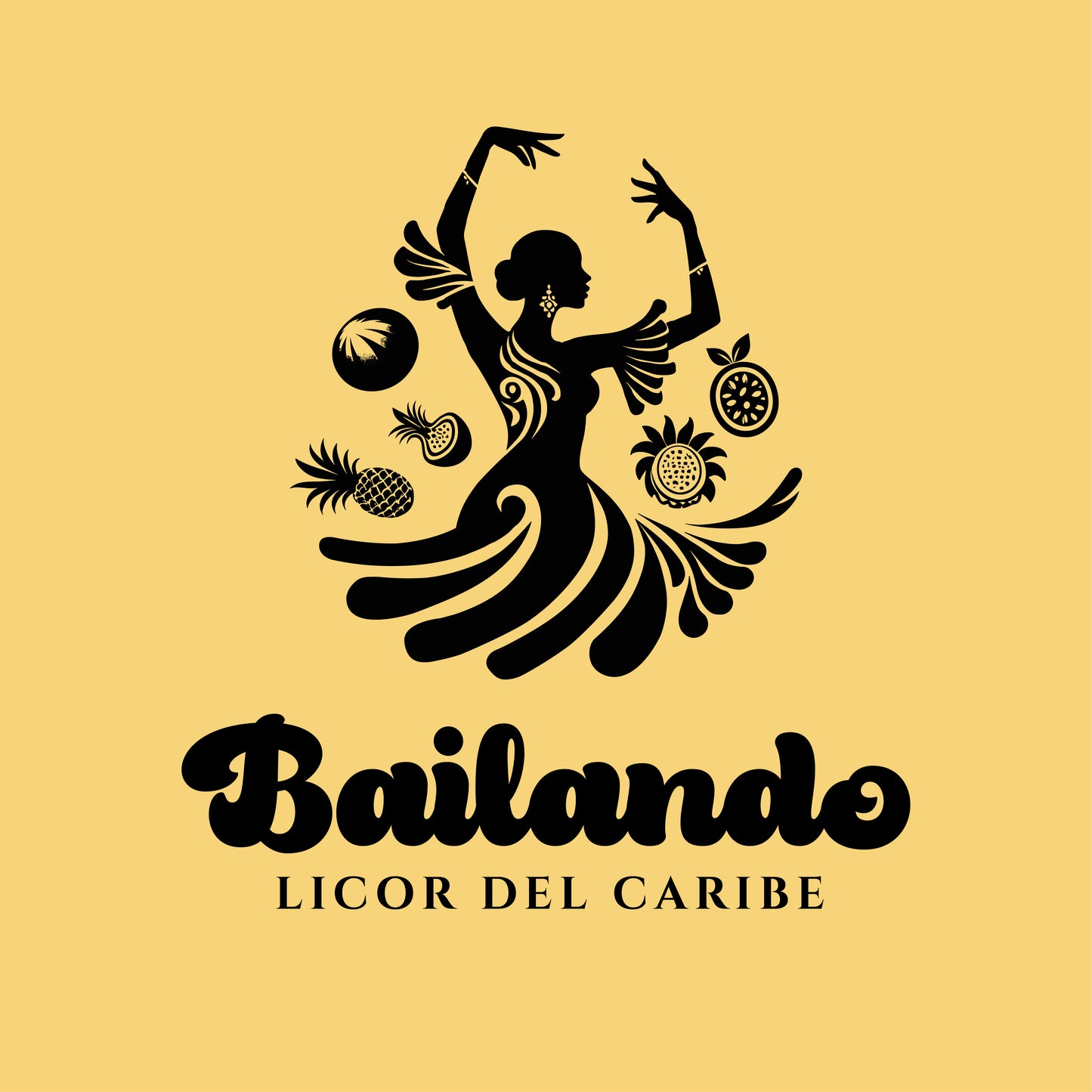 Bailando Rum Likör Set | Mango | Ananas | Passionsfrucht | Weisser Pfirsich