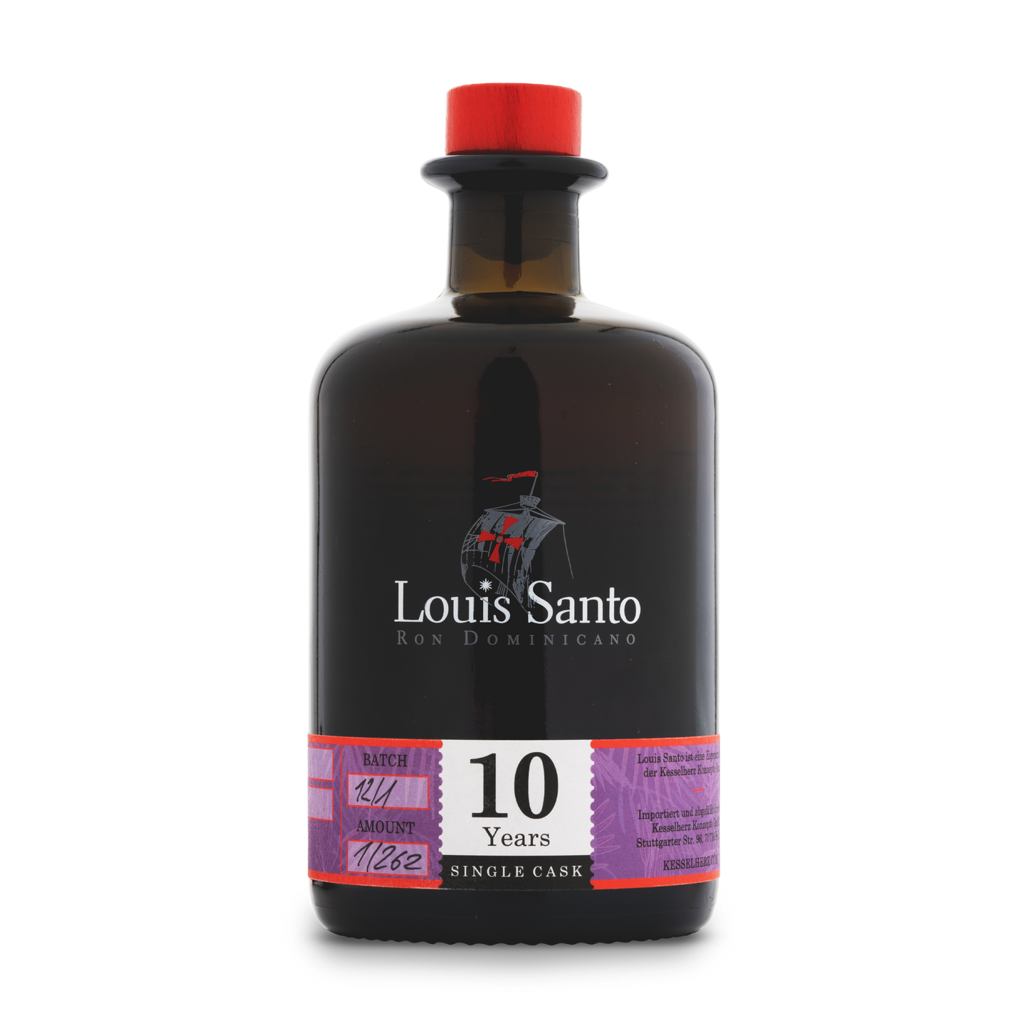 Louis Santo Single Cask Creamsherry Finish (Fassstärke 57,8 % Vol. Alc.) stark limitierte Einzelfassabfüllung