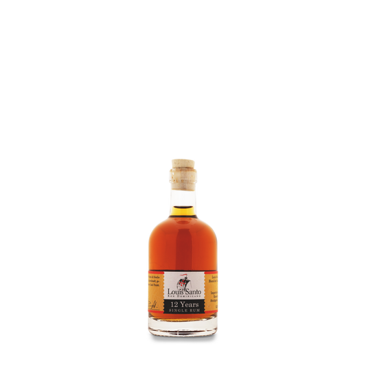 100ml Louis Santo Single Rum 12 Jahre Flasche