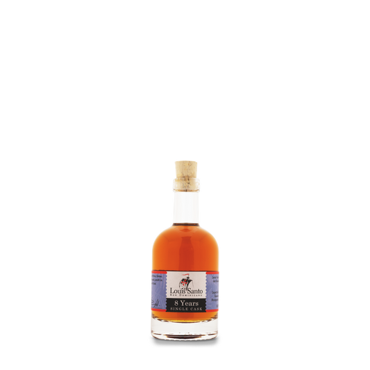 100ml Louis Santo Single Rum 8 Jahre Flasche