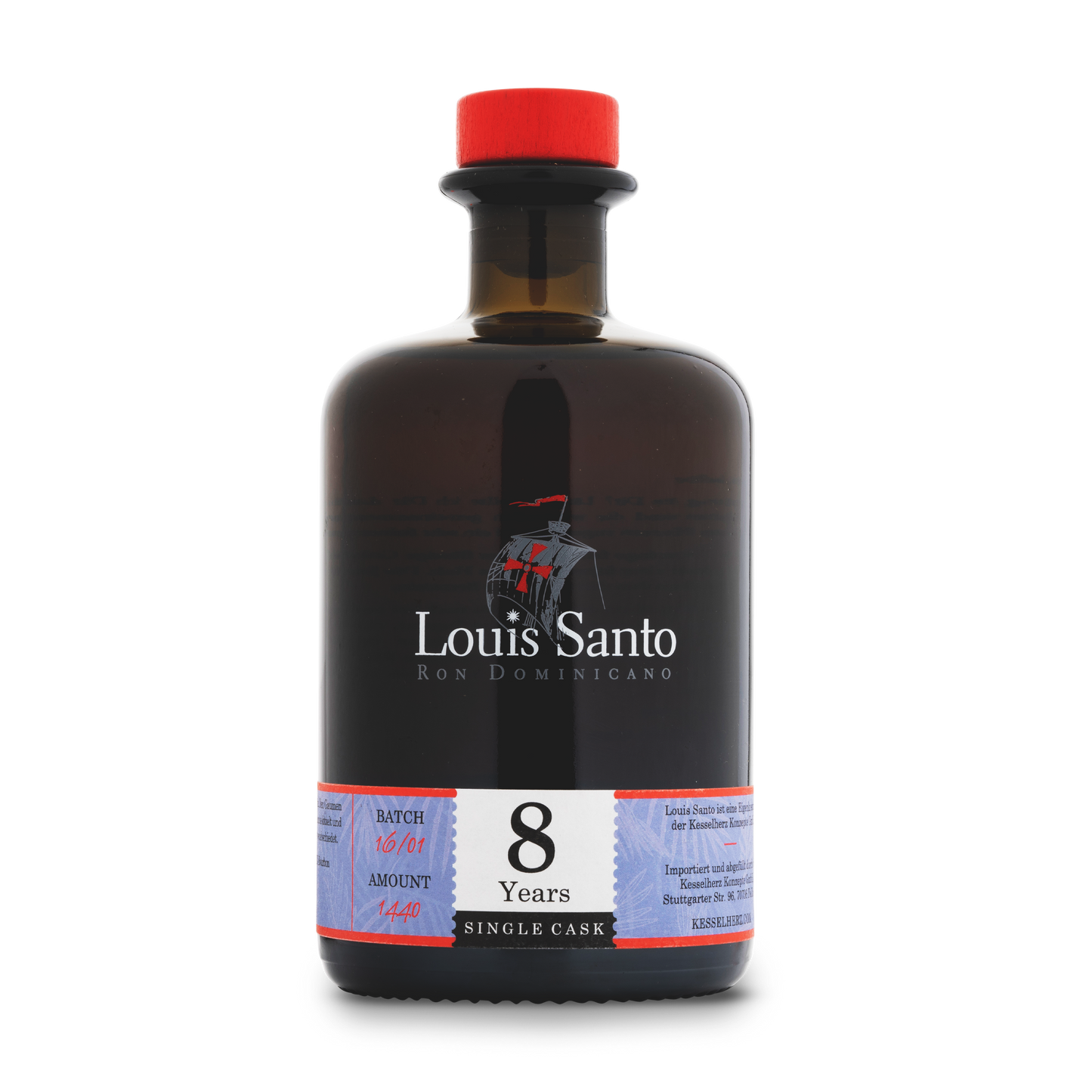 Louis Santo Rum - 8 Jahre gereifter Premium Genuss | Single Cask