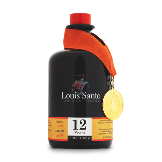 Louis Santo Rum – 12 Jahre | Bourbon Fass Reifung & Sherry Cask Finish
