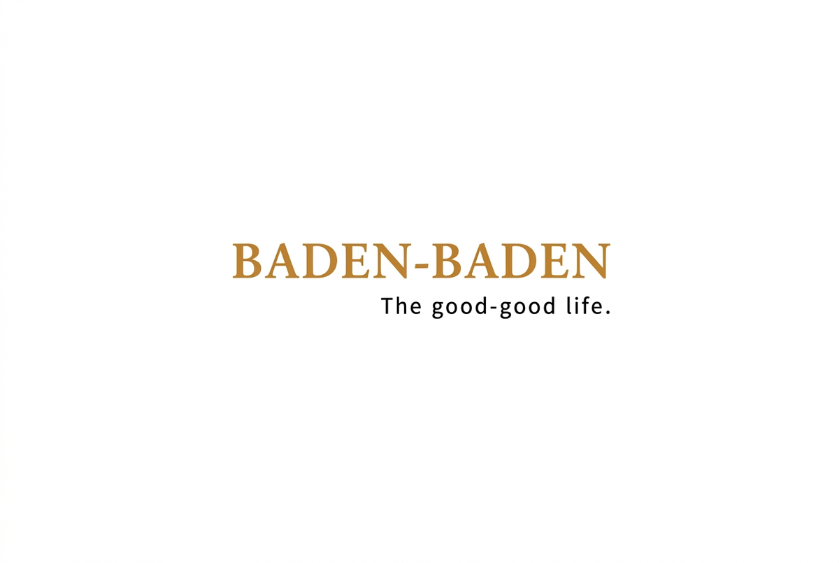 Geschärfte Version des Baden-Baden-Logos